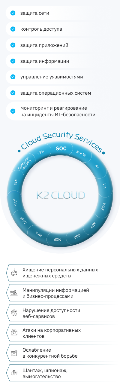 структура Cloud Security Services